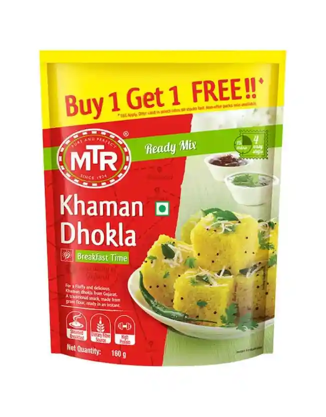 Mtr Instant Khaman Dhokla Mix 160 g